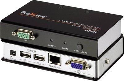 促銷 ATEN CE700A VGA USB KVM Extender 螢幕訊號延伸器 支援雙螢幕輸出 CE100