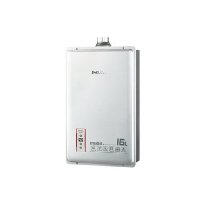 【生活便利通】櫻花 DH-1603  16L 智能恆溫熱水器【全省安裝 來電即享網路最低價】
