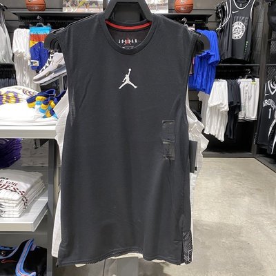 亞軒潮店 潮款現出Nike 男夏季新款AJ喬丹Jordan籃球運動速干無袖T恤背心DC3237