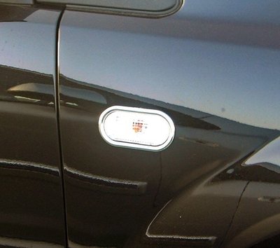 圓夢工廠 Ford 福特 Focus 2005~2008 改裝 鍍鉻銀 車燈框 側燈框 方向燈框 飾貼