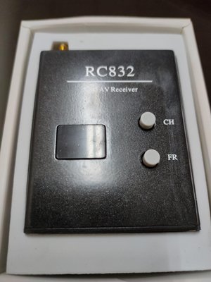 RC832 5.8G 48CH AV Receiver 圖傳 接收