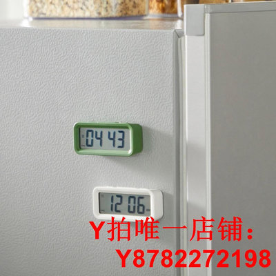 日本無印良品MUJI數字鐘時鐘計時器日期床頭家用迷你學習電子表
