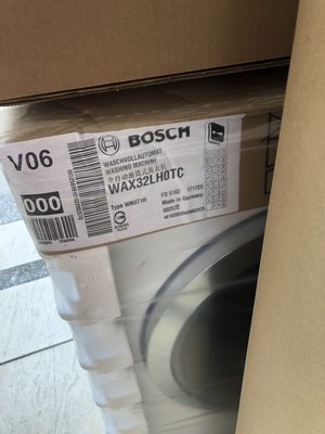 必詢價哦 德國原裝WAX32LH0TC滾筒洗衣機(220V) 活氧除菌 Active Oxygen