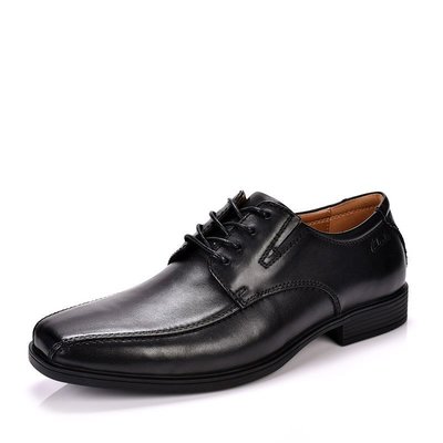 100原廠％Clarks男鞋春季款經典舒適英倫商務正裝皮鞋Tilden Walk
