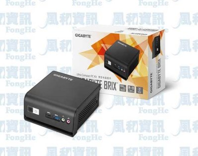 技嘉 Gigabyte BRIX GB-BMCE-4500C 超微型電腦(N4500/8G/500GB)【風和資訊】