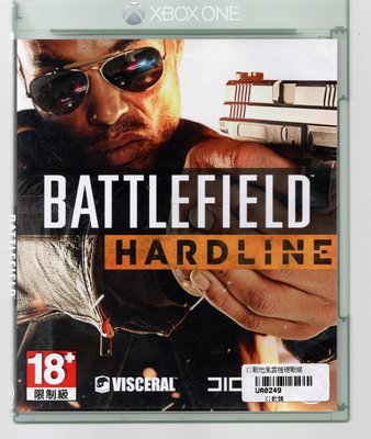 XBOX ONE二手品 原版片 英文版 戰地風雲 強硬路線 Battlefield Hardline