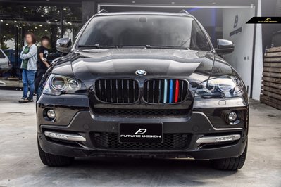 【政銓企業有限公司】BMW E71 X6 E70 X5  專用 單線 亮黑 三色 水箱罩 亮黑鼻頭 免費安裝