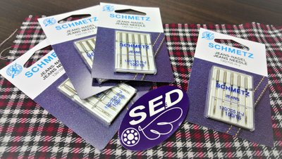 SED鴿子窩:德國 藍獅 SCHMETZ 家用縫紉機專用牛仔布車針