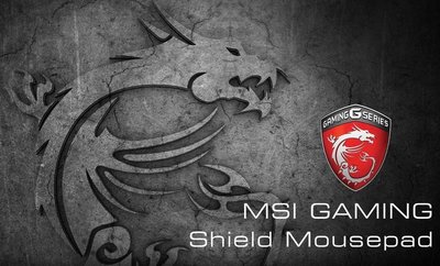 小薇電腦☆淡水@全新MSI【Gaming Shield】電競滑滑鼠墊 龍紋 ☆180元