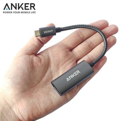 我愛買#Anker Type-C即USB-C轉HDMI連接線4K解析轉接器A83120A1適微軟Apple電腦超高清分辨