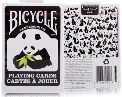 [fun magic]  熊貓單車牌  Bicycle Pandamonium 熊貓單車撲克牌