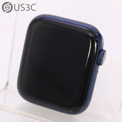 【US3C-高雄店】【一元起標】公司貨 Apple Watch 6 44mm GPS版 藍色 鋁合金錶殼 智慧手錶 智能穿戴 蘋果手錶 智慧型手錶