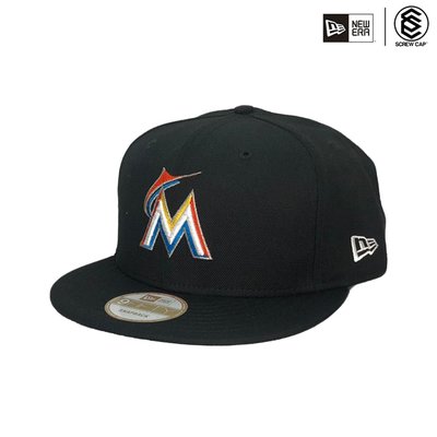 NEW ERA MLB 9FIFTY 950 邁阿密馬林魚隊 黑色 棒球帽 鴨舌帽 ⫷ScrewCap⫸
