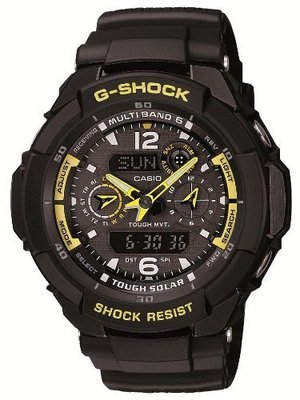日本正版 CASIO 卡西歐 G-Shock GW-3500B-1AJF 男錶 手錶 電波錶 日本代購