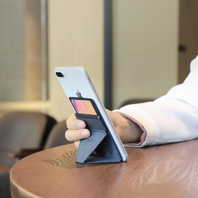 MOFT X薄隱形手機支架座粘貼式桌面摺疊式便攜車載桌面懶人創意