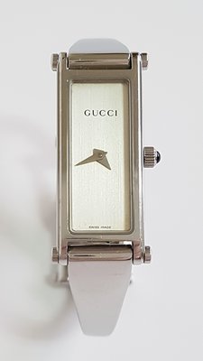 GUCCI 經典款 1500L 系列 瑞士製 時尚女腕錶， 保證真品 超級特價便宜賣 功能正常