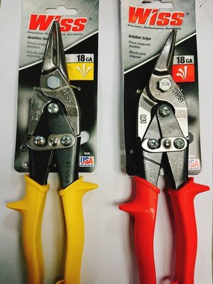 易威工具 含稅價格附發票 輕鋼架剪刀 鐵皮剪 NOM1R左彎紅色 NOM3R直剪黃色