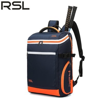 【熱賣精選】RSL羽毛球包 男女款 雙肩背包3支裝迷彩單肩大容量網球包鞋倉