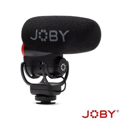 黑熊數位 JOBY Wavo PLUS 指向性 機頂麥克風 JB01734 槍式 麥克風 vlog 直播 錄影 攝影