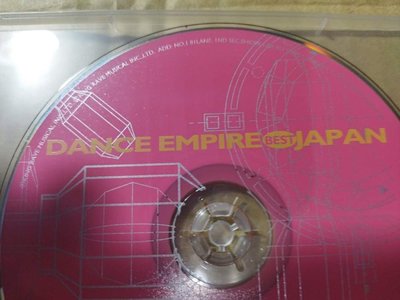 早期KING RAV出的日文情歌CD DANCE EMPIRE BEST JAPAN 1 KR-JC 001 宿字櫃8U
