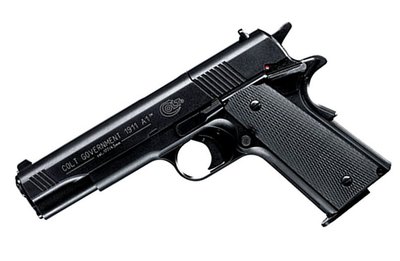 現貨 免運 擎天戶外✦二館✦ UMAREX Colt 1911A1 4.5mm/.177 CO2 喇叭彈 膛線槍 黑色