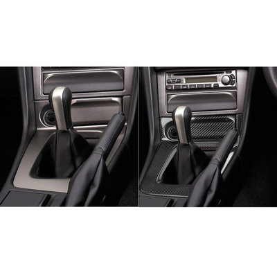 適用尼桑nissan日產GTR R34 碳纖維中控檔位面板右駕汽車改裝配件--請議價