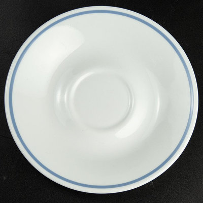康寧 Corning 藍色圈 強化玻璃 餐盤 茶杯碟 小盤 小碟 美國製