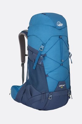 【Lowe Alpine】送保冷水瓶 Sirac 深墨藍【40L】Trekking Pack 登山背包 附防水背包套