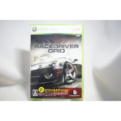 [耀西]二手 純日版 XBOX 360 極速房車賽：街頭賽車 RACEDRIVER GRID 英文字幕 含稅附發票