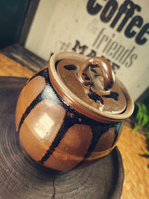 日本茶葉罐咖啡濾杯接水罐侘寂建水水指花瓶醒茶罐茶壺花器柴燒茶