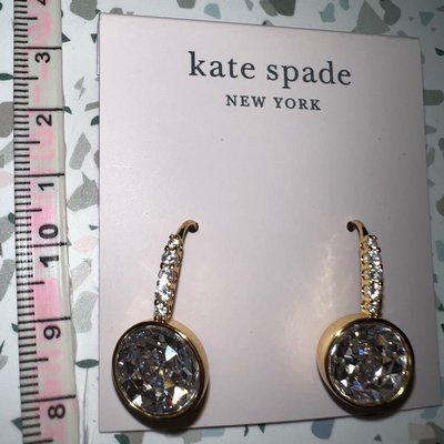 0419一件不留🎈 美國大牌Kate Spade New York水晶耳環“