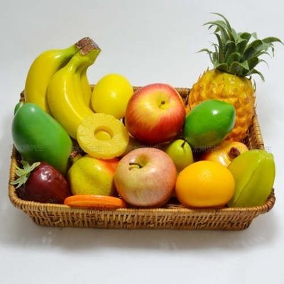 [MOLD-D273]仿真水果套裝 假水果蔬菜櫥櫃裝飾食品模型 高仿真水果套裝