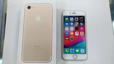 (台中手機GO)Apple iPhone 7 128G 盒裝9成9新中古機(金色)