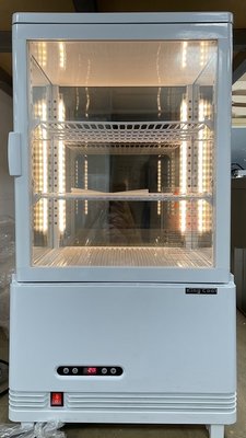 冠億冷凍家具行 58L桌上型玻璃冰箱/冷藏冰箱/四面玻璃冰箱/LED燈/微電腦版本/RT-58