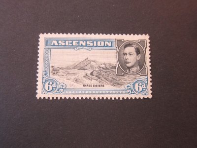 【雲品七】阿森松島Ascension Islands 1938 Sc 45 MLH 庫號#BP18 80660