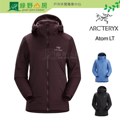 《綠野山房》Arcteryx 始祖鳥 女款 ATOM LT 輕薄連帽化纖外套 登山保暖外套 中層衣 24111