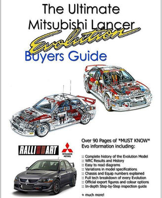 MITSUBISHI Lancer EVO 1992-2012 三菱車主購買指南各車型維修手冊