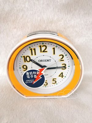 [時間達人] ORIENT 日本東方鬧鐘 東方鬧鐘 BiBi聲 原廠公司貨 靜音 貪睡燈光 AQ-346