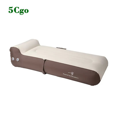 5Cgo【樂趣購】一鍵自動充放氣氣墊床打地鋪家用充氣床充氣沙發戶外露營躺椅t691298071448