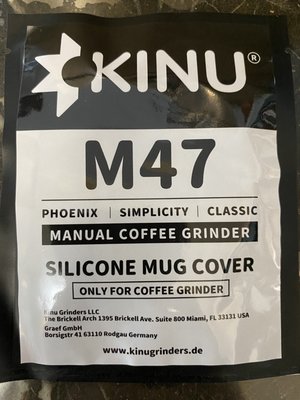 龐老爹咖啡 KINU M47 Phoenix 德國手搖磨豆機 原廠配件區 矽膠防跳蓋 防塵蓋 適用KINU全系列磨豆機