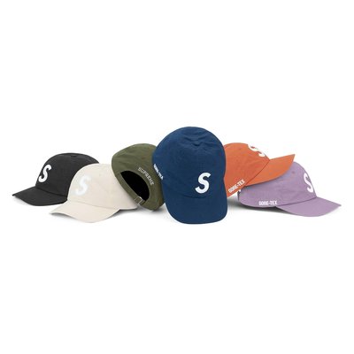 現貨+代購 - Supreme x  Gore-Tex Logo 6-PANEL 防潑水 六片帽 棒球帽 老帽