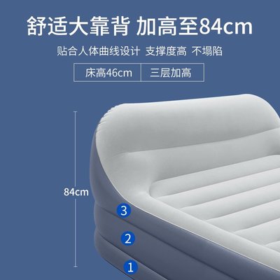 Bestway充氣床家用雙人加高加厚充氣床墊室內自動充氣靠~特價下殺 免運