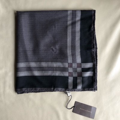 [熊熊之家3]保證全新正品 Bottega Veneta BV 黑和咖啡 100% cashmere 圍巾 領巾