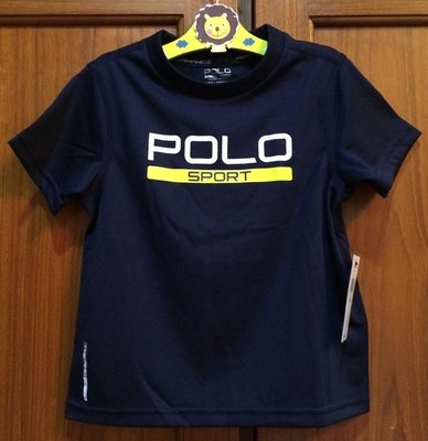 美國 Polo Ralph Lauren 童裝 小男童 時尚運動 排汗短袖T恤/運動短袖T恤
