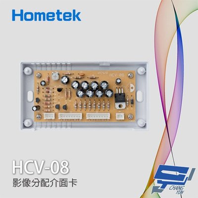 昌運監視器 Hometek HCV-08 影像分配介面卡 8路影像分配器 8只影像輸出
