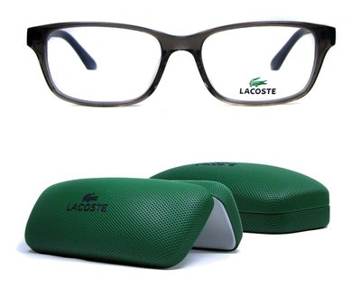逢甲眼鏡：Lacoste鱷魚牌鏡框，灰色漸層：L2631A-035