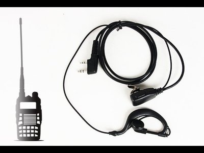 K型無線電專用耳機(耳掛式)/無線電對講機適用/隨身攜帶/K型/對講機/耳掛式/KENWOOD/耳機 7