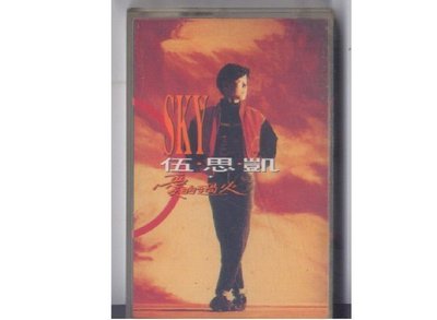 可登唱片1992 伍思凱 愛的過火 錄音帶磁帶