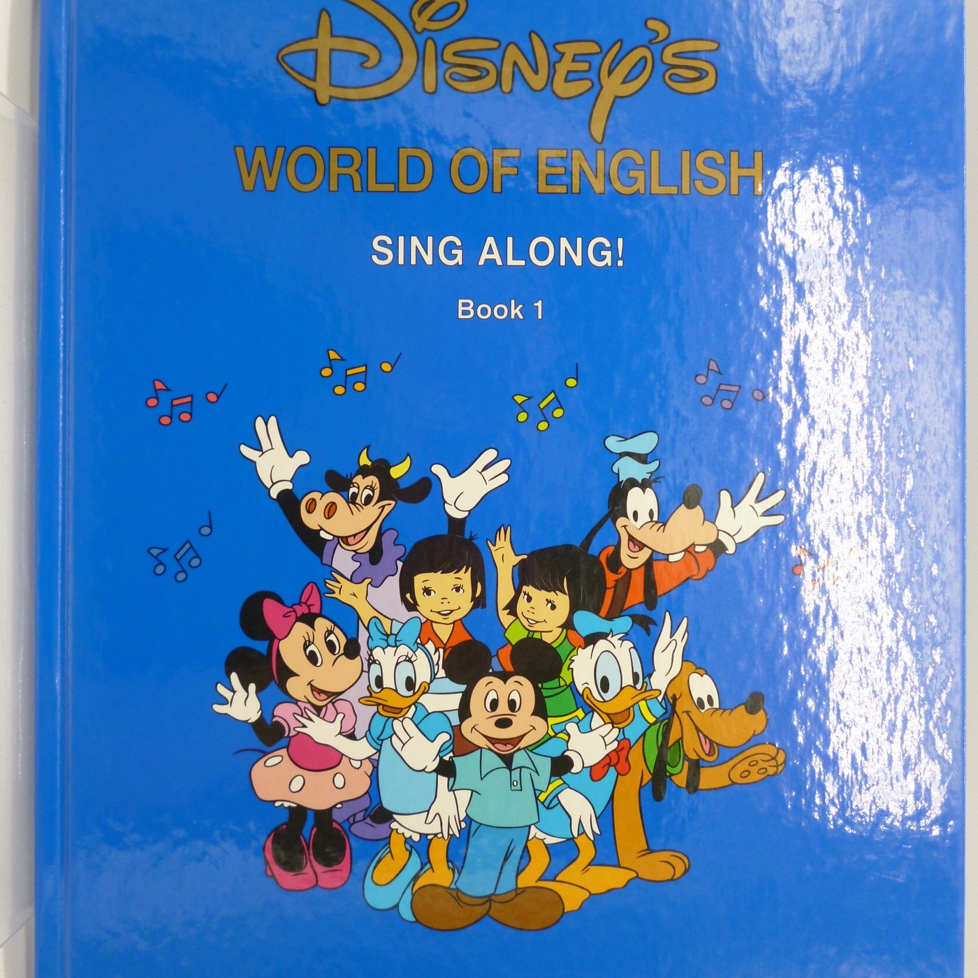 月界二手書店1S】Disney's WORLD OF ENGLISH-Sing Along 1 〖少年童書