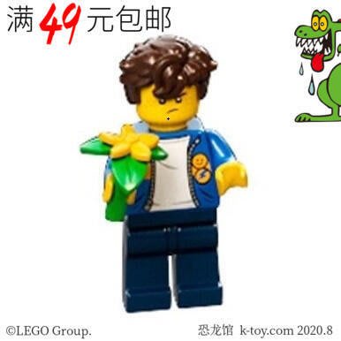 眾誠優品 LEGO樂高 幻影忍者人仔 njo655 都市裝 傑 手持花可選 71741ZC659